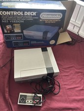 Nintendo NES console boxed VGC