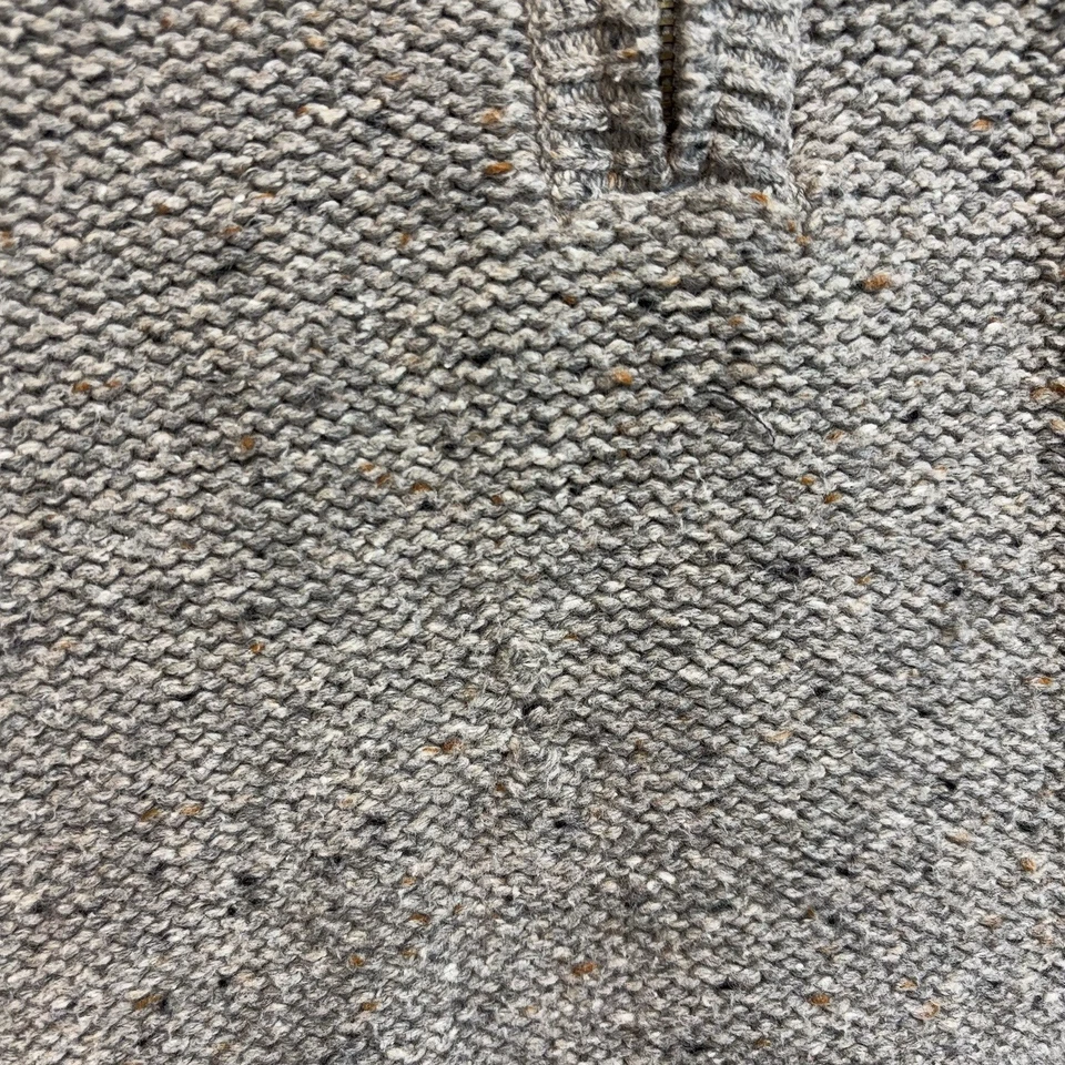 Suéter 7 Diamantes 1/4 Cremallera Para Hombre Grande Grand Teton Pullover Grueso Tejido Foto 3 de 4