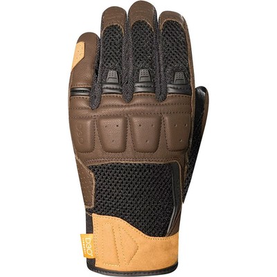 Racer (France) Ronin Summer Mesh Motorcycle Leather Gloves Black / Sand