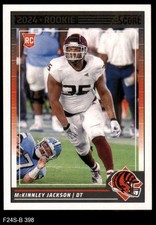 2024 Score #398 McKinnley Jackson Bengals RC Texas A&M 8 - NM/MT