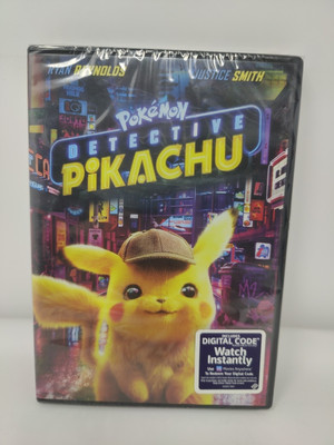 Pokémon Detective Pikachu (DVD, 2019) Brand New Sealed - Pokemon Ryan Reynolds