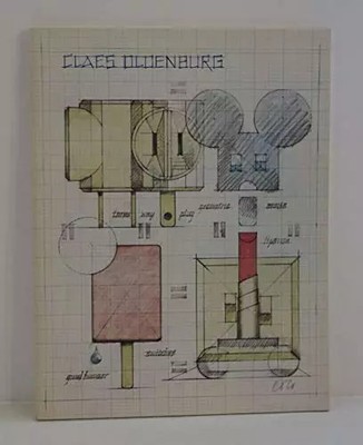 Claes Oldenburg: Teckningar, akvareller och grafik (Moderna museets utställnings