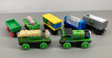 Thomas The Tank  Friends Wooden Railway Train Engine SUDSY PERCY Lot of 7