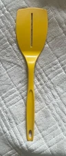 Foley Slotted Spatula 1 Single Slot Flexible Utensil Yellow Nylon Turner Flipper