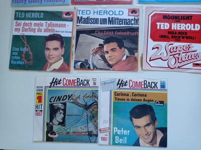 35 x 7'' Singles Schlager der 60er Jahre Vinyl    Top-Zustand   Viele Raritäten 