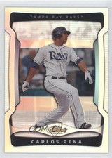 2009 Topps Finest Refractor Carlos Pena #23 0a1