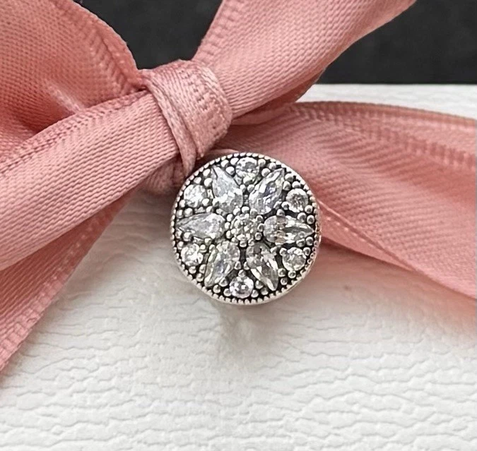 Original Pandora Charm „strahlende Liebesblüte“ 925 Silber #791762CZ