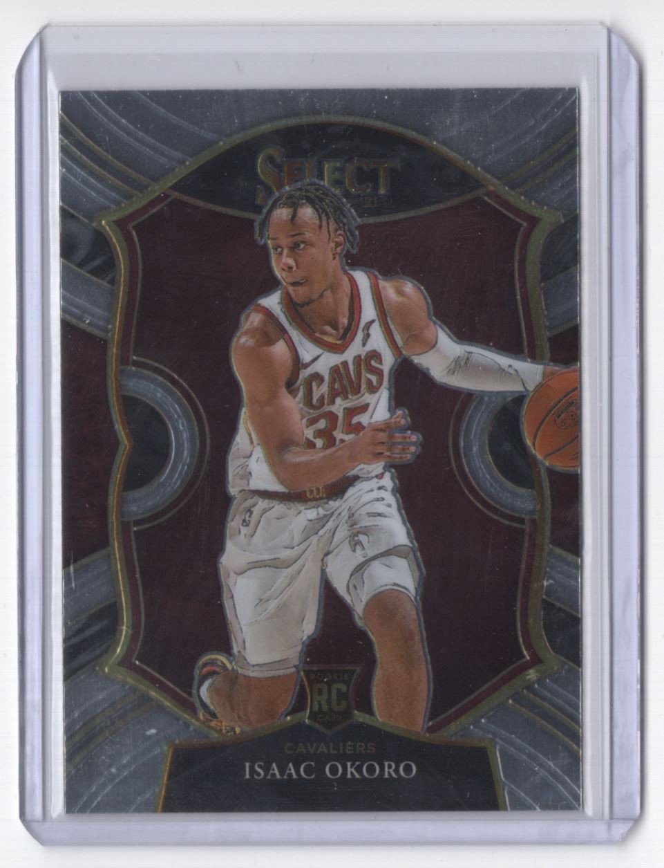 2020-21 Panini Select Isaac Okoro Rookie Cleveland Cavaliers #65