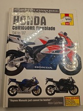 Honda CBR1000RR Fireblade - Haynes workshop manual,2004 to 2007