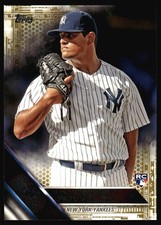 2016 Topps James Pazos Gold /2016 Rookie RC #365 New York Yankees