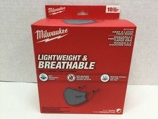Milwaukee Face Mask Lightweight Breathable ~ Gray 10pk ~ 48-73-4232