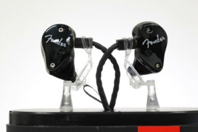Fender FXA5 Black In-Ear Headphone Monitors Professional Live