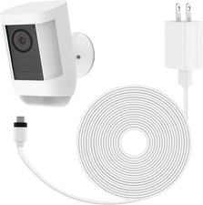 Ring Spotlight Cam Plus/Pro Power Adapter Battery , W/ 25Ft Cable Camera Power