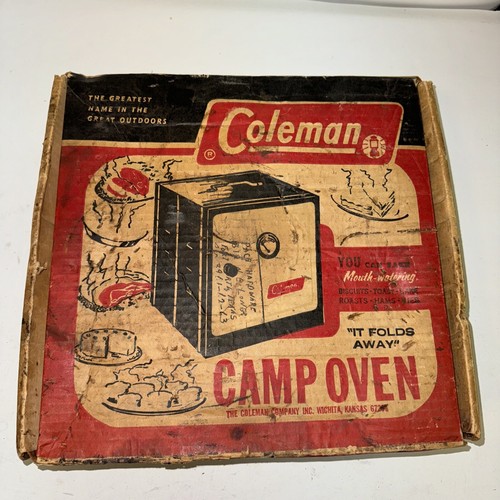 Four De Camp Pliant Vintage Coleman #5010A700 - Avec Boîte Et Notice - Occasion