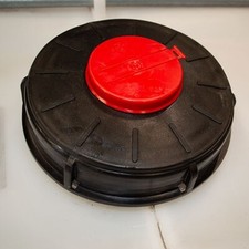 IBC lid – 150mm Vented Cap for IBC Water and Air Tight Black