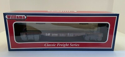 Williams By Bachmann 40 Flat Car W/ Crates Louisville & Nashville (Open Box)
