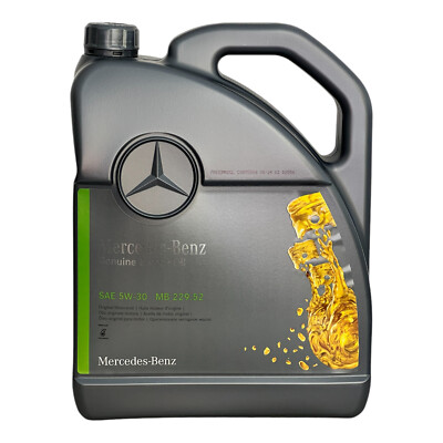 5 Liter ORIGINAL MERCEDES BENZ  5W30 PKW MOTORÖL MB 229.52 Synthetic 5W-30