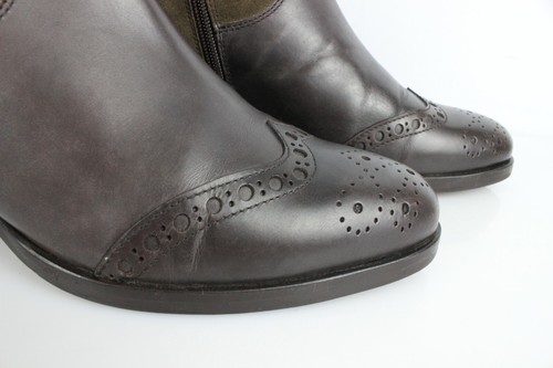 MURATTI My Boots Leather Taupe And Brown Suede Size 39 Very Good Condition - Picture 2 of 11