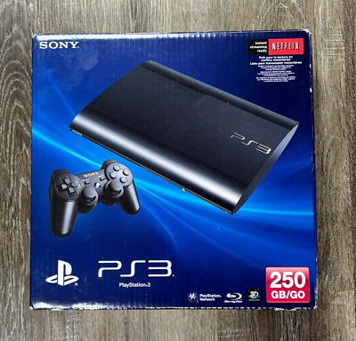 Sony PlayStation 3 PS3 Super Slim 250GB CECH-4201B Console Sony PlayStation 3 PS3 Super Slim 250GB CECH-4201B Console