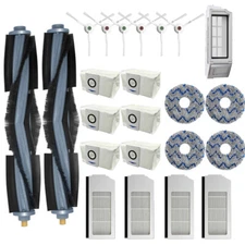 For Ecovacs Deebot X1 OMNI T10 TURBO Vacuum Cleaner Mop+Brush+Mops+Dust Bag Box
