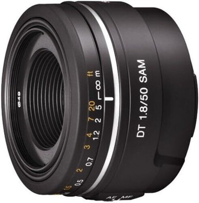 Sony DT 50mm F1.8 SAM SAL50F18 Lens