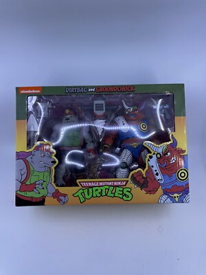 NECA TMNT Cartoon 2-Pack DIRTBAG And GROUNDCHUCK 5-1 | eBay