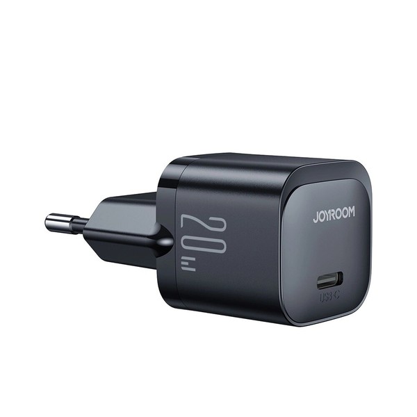 WandladegeräT Mini-LadegeräT USB C 20W PD Joyroom JR-TCF02 - Schwarz-image
