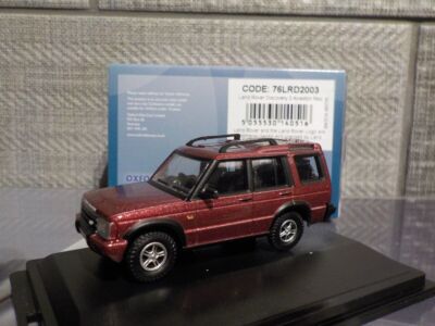 Land Rover Discovery 2 - Red - 1/76 Model Car - Oxford diecast 76LRD2003