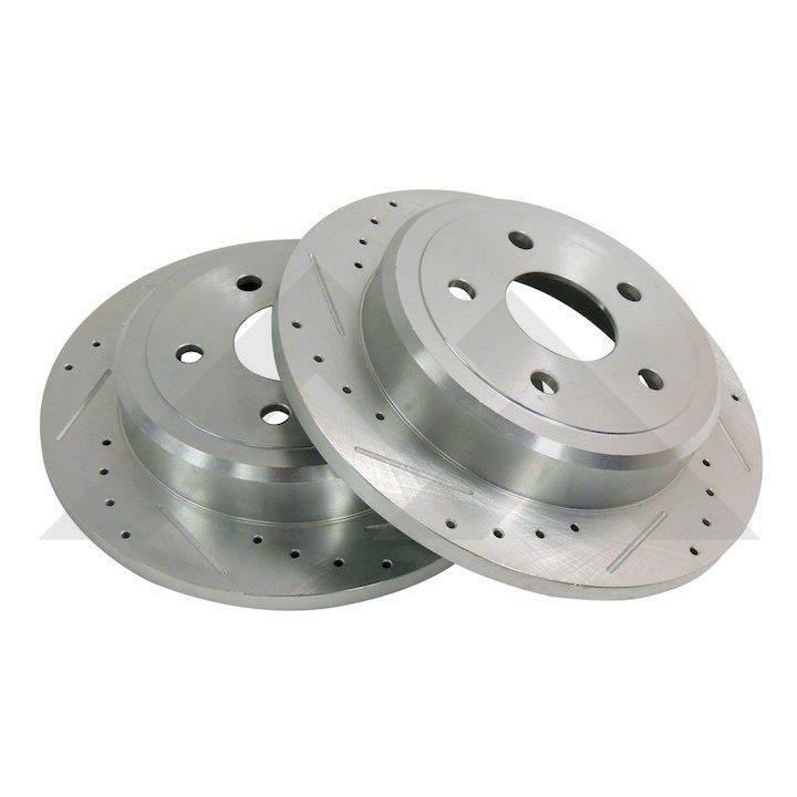 Disques de frein arrière en fonte carbone pour J performance et usinage sport