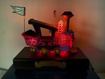 WDCC Disney Main Street Electrical Parade Goofy's Train Light up W