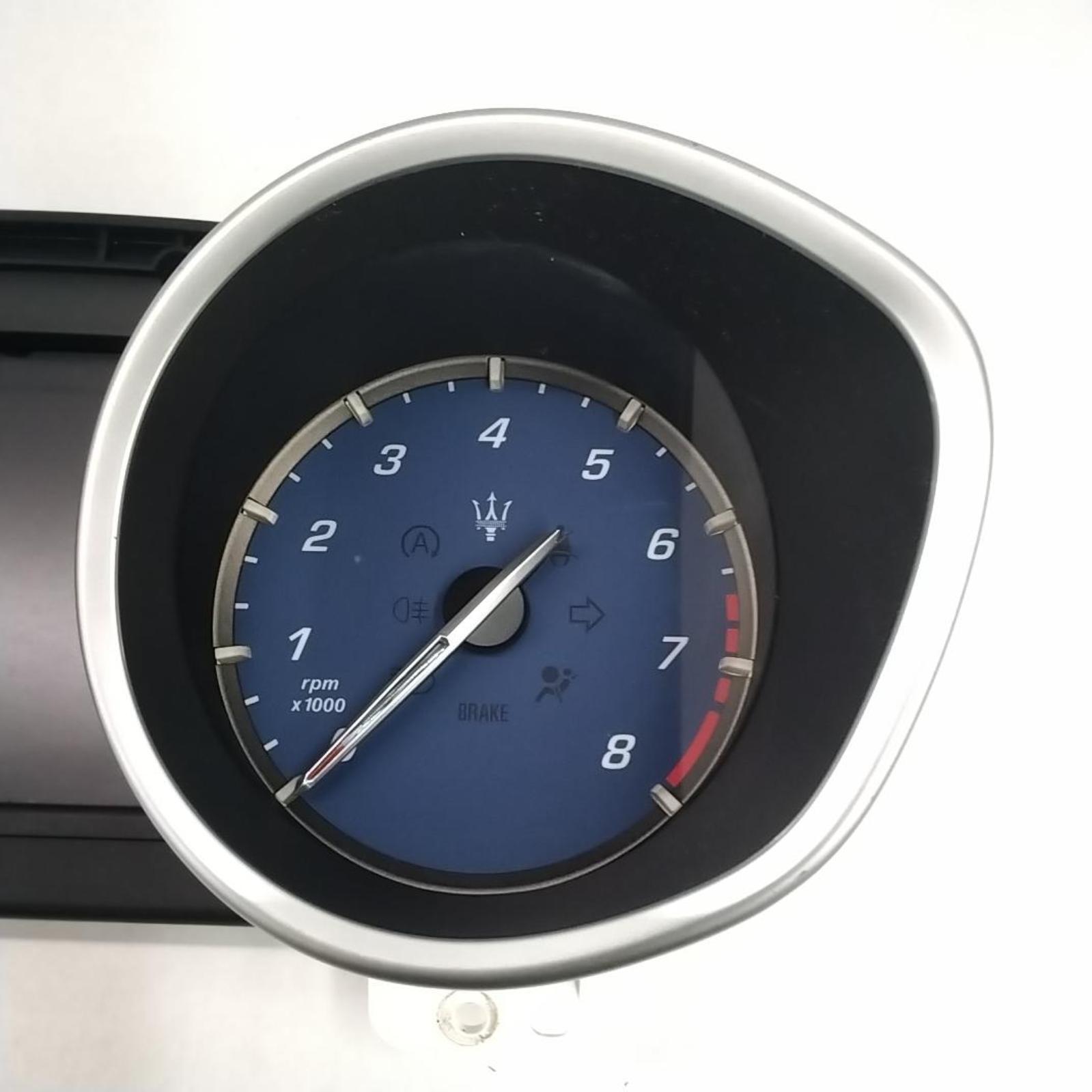 2019 MASERATI GHIBLI SPEEDOMETER INSTRUMENT CLUSTER ID#670109018 OEM 