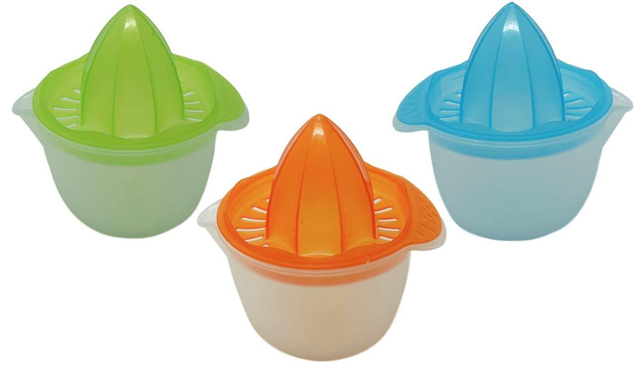 Reamers, 3 Pack, With Strainer And Measuring Cup, 12 Oz