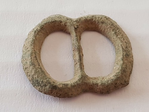 Superb Medieval 13/15 hundreds bronze buckle. Please Read Description. L241