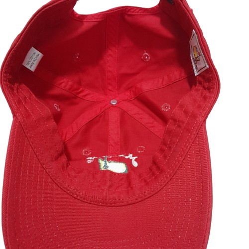 Masters Augusta National 2006 Red Hat Golf Mens OS Fits All American Needle - Picture 8 of 10