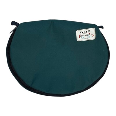 Pyrex Portables The Way To Go Insulated Hot Or Cold Green Zip Up Tote Bag