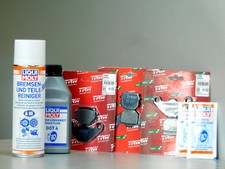 Bremsen Set für Aeon Cobra 400, Quad Wartung Beläge Flüssigkeit vorne / hinten