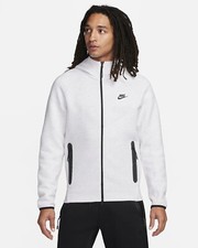 Nike Tech Fleece Windrunner Mens Size XXL Grey Zip Up Hoodie FB7921-051 NEW