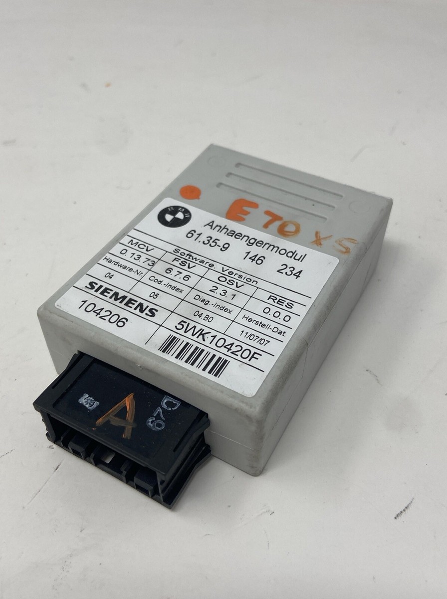 BMW E90 1 and 3 Series Trailer Towing Module 9146234 for
