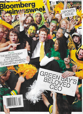 Bloomberg Businessweek Magazine Sports Issue Green Bay Packers Abby Wambach 2011