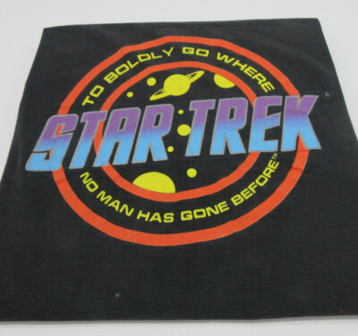 Vintage Star Trek To Boldly Go Where No Man Has Gone Before T-Shirt ...