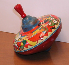 Vintage Ohio Arts Spinning Tin Top