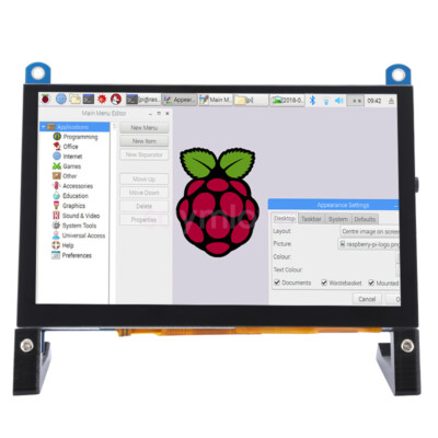 New 5'' USB HDMI LCD Display Capacitive Touch Screen For Raspberry Pi 5 4B 3B+