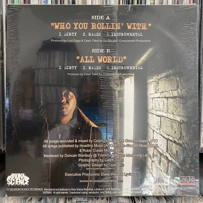 LORD DIGGA - WHO YOU ROLLIN WITH / ALL WORLD (12