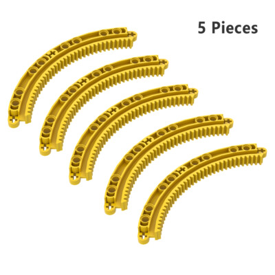 #24121 Technic Gear Rack 1/4 Circle 11 x 11, 35 Teeth Bricks, Pieces Parts