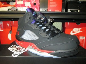 jordan 5 metallic red