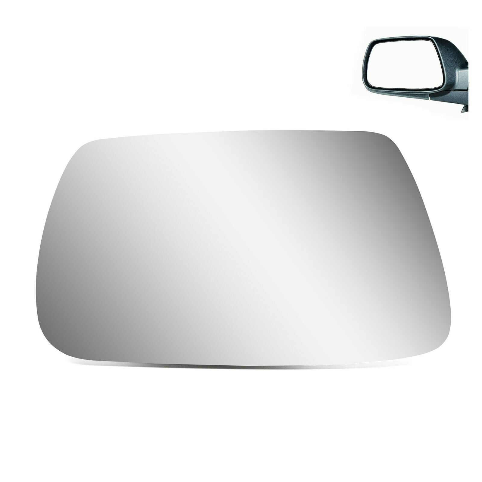 2006-2010 Jeep Grand Cherokee Driver Side LH Mirror Glass with Adhesive  -image