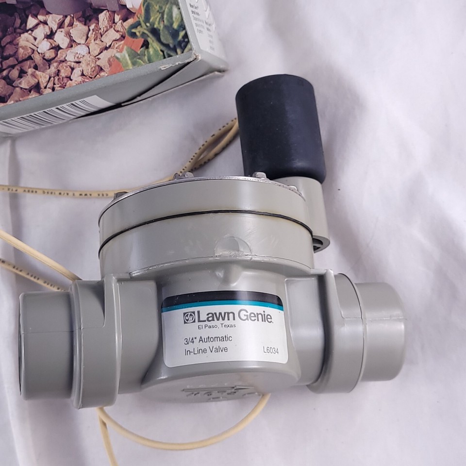 JH Lawn Genie Automatic Inline Valve Fits 3/4" pipe L6034 / Rain Jet