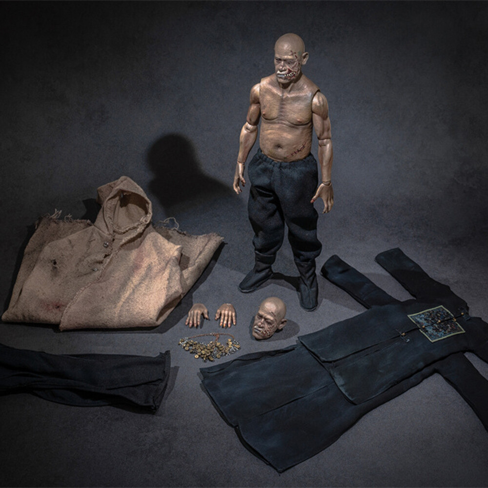 HMTOYS Rigor Mortis Richard Ng Zombie 12in Action Figure NO.F007