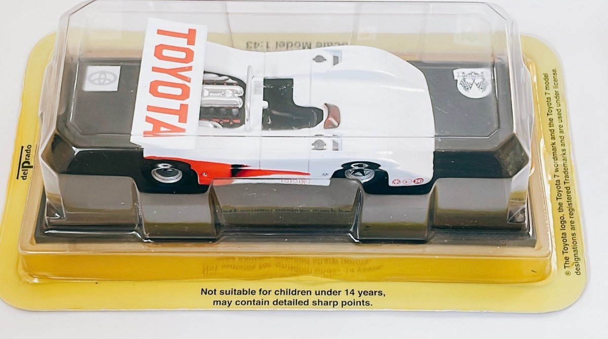 Delprado Toyota - 7 GP 1970 Race Car Diecast 1/43 car & Tomioka