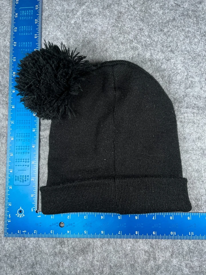 Disney Mickey Mouse Gorro Toque Niño Pequeño Talla Única Negro 100% Acrílico Pom Foto 4 de 4